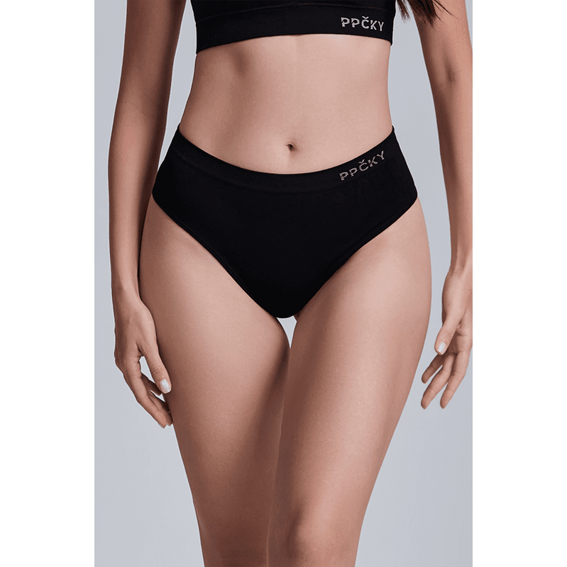 E-shop PPČKY SmoothLine Evin tieň Čierne Brazilky - XS