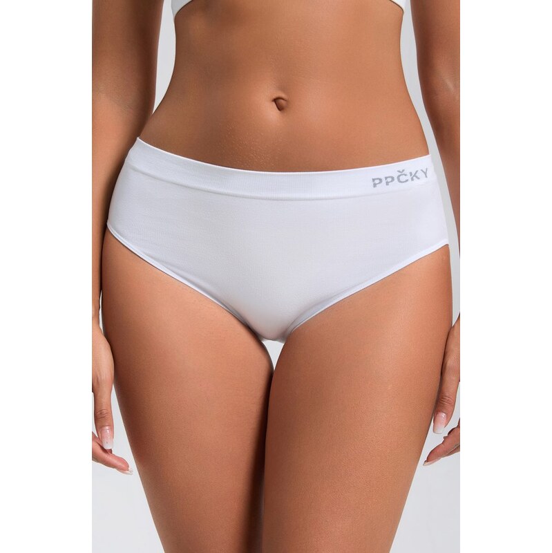 E-shop PPČKY SmoothLine Anjelske pierko Biele Full Brief - S