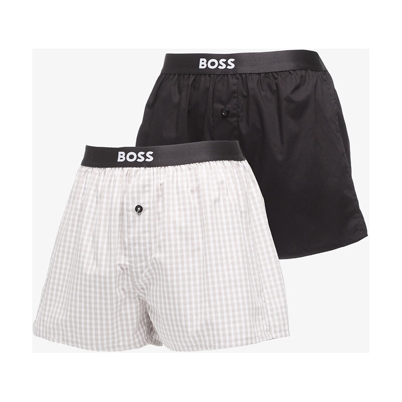 Boxerky Hugo Boss Pack Boxer Shorts Ew Light Grey XXL 68674608