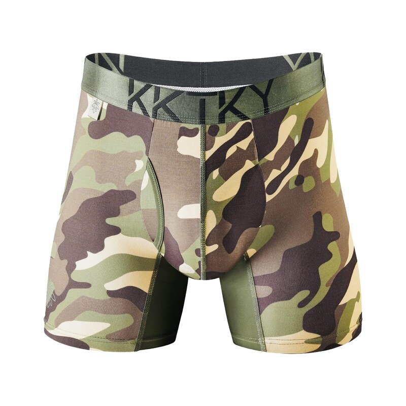 E-shop Pánske boxerky KKTKY Briefs Judášov úkryt Maskáčové - M