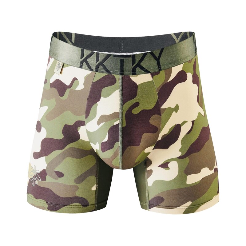 E-shop Pánske boxerky KKTKY Trunks Judášov úkryt Maskáčové - S