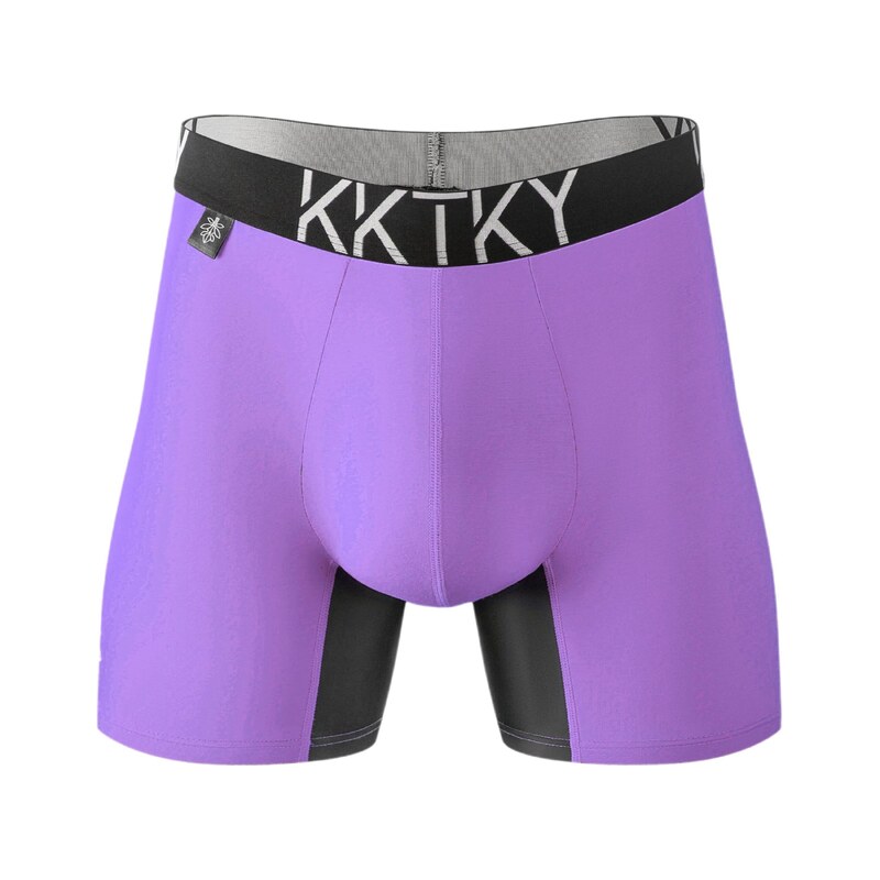 E-shop Pánske boxerky KKTKY Trunks Šalamúnove rúcho Fialové - S
