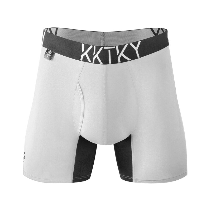 E-shop Pánske boxerky KKTKY Briefs Adamovo Rebro Biele - M