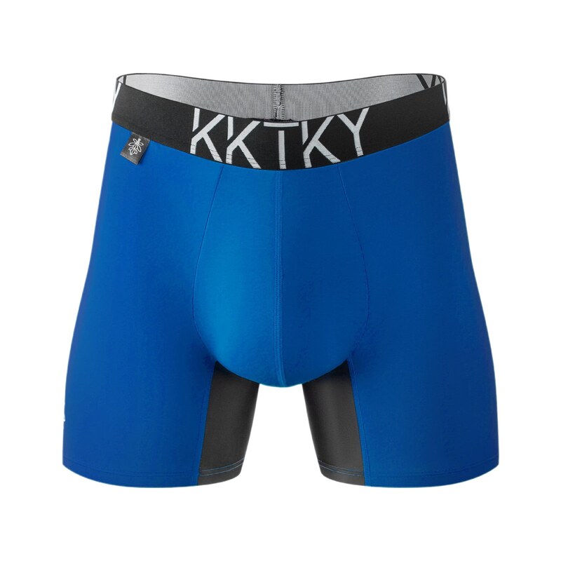 E-shop Pánske boxerky KKTKY Trunks Jonášova Veľryba Modré - S