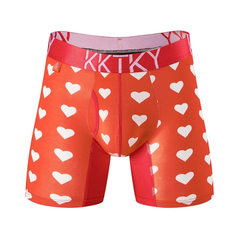 E-shop Pánske boxerky KKTKY Briefs Rajská láska Srdiečkové - M