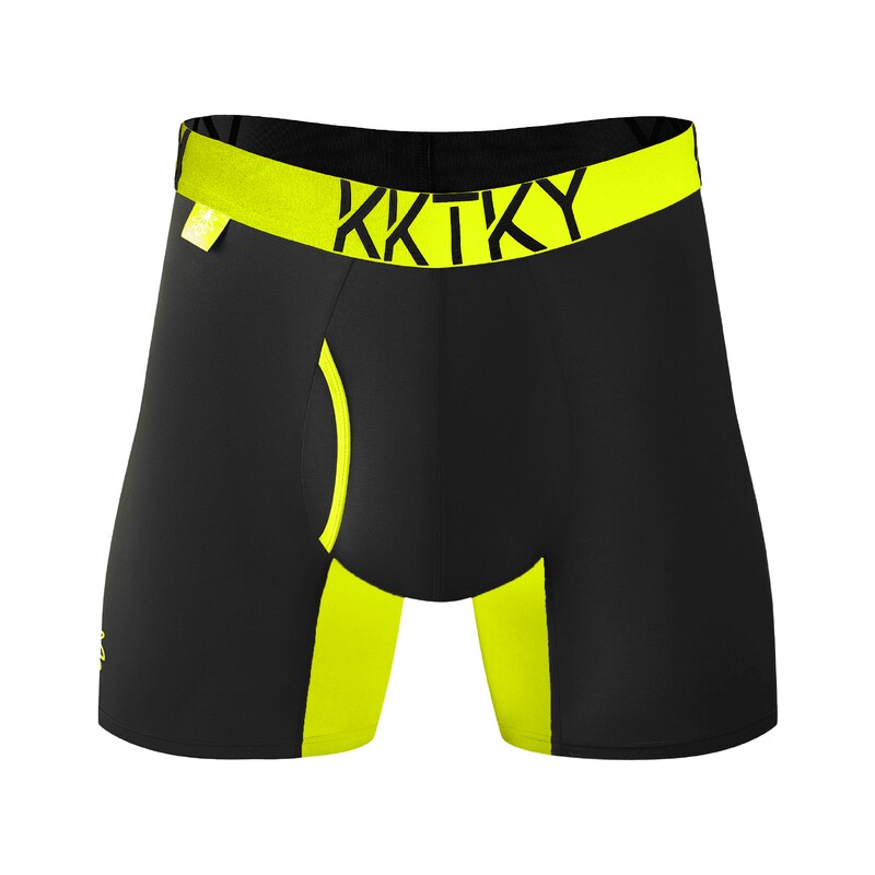 E-shop Pánske boxerky KKTKY Briefs Gabrielov lúč Neónová žltá - M