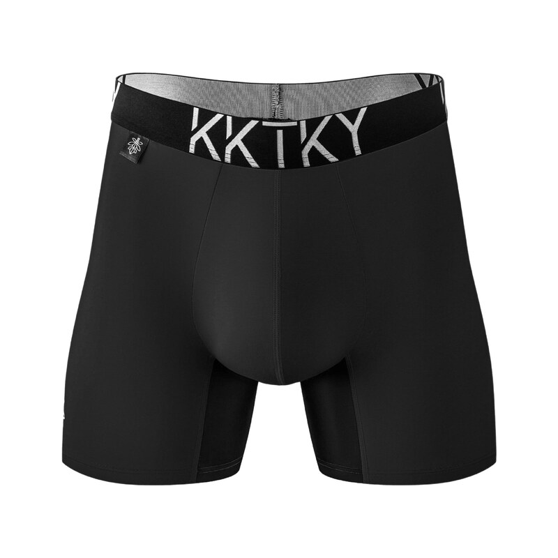 E-shop Pánske boxerky KKTKY Trunks Polnoc v Edene Čierne - S