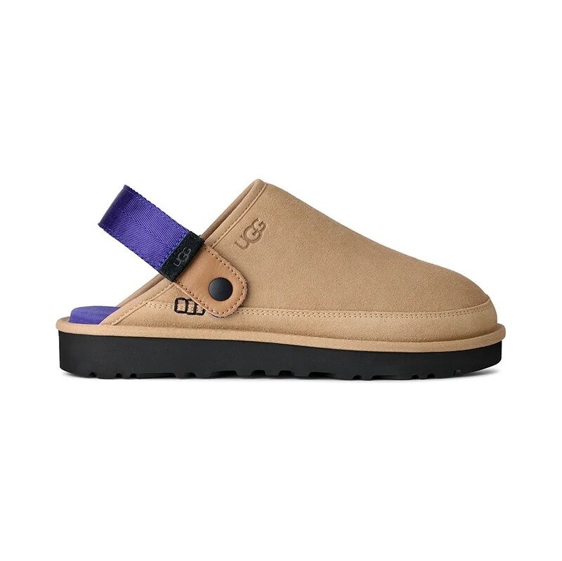 E-shop Semišové šľapky UGG M Goldencoast Clog II