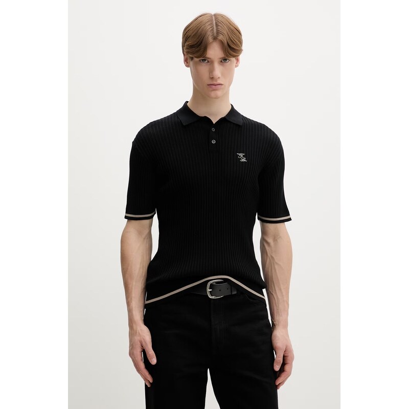 Bavlnené polo tričko Filling Pieces Fine Knit Polo 68592492