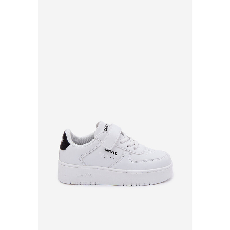 Levis Detské tenisky na suchý zips LEVIS NEW UNION BOLD White 68678123