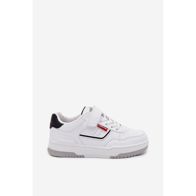 Levis Detské tenisky na suchý zips LEVIS JOHN SE VJOH0012S White 68678125