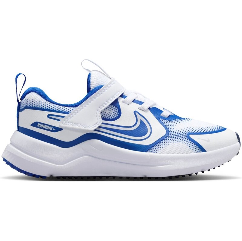 Nike Little Kids Cosmic Runner Shoes WHITE/GREY/GAME ROYAL 68679134