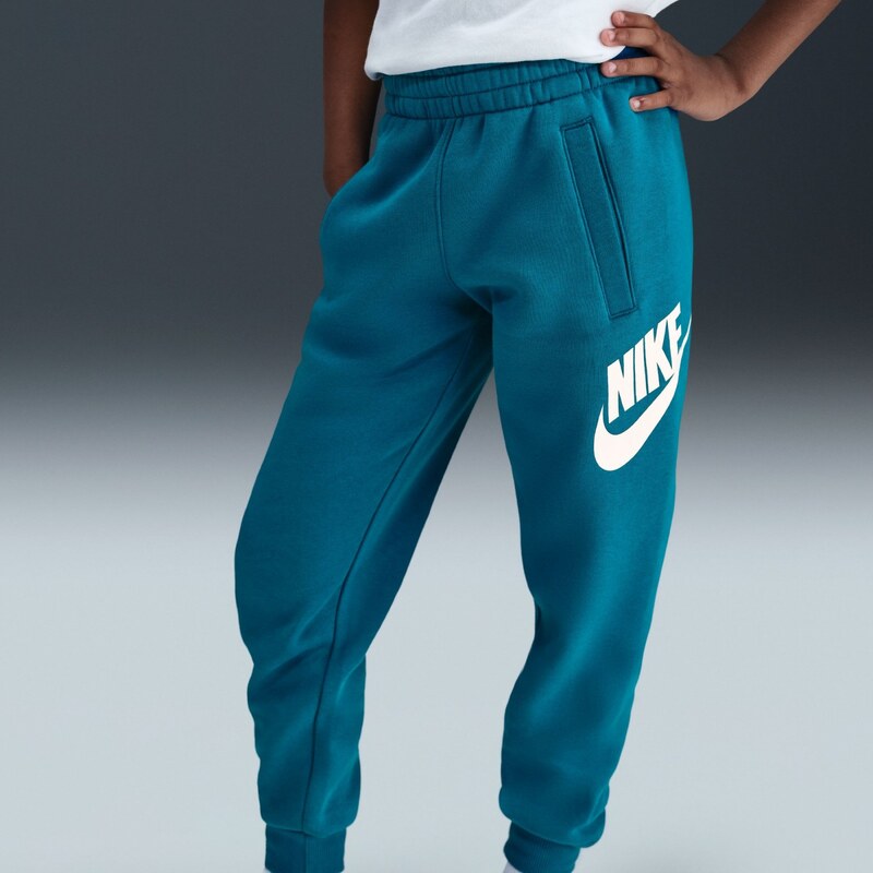 E-shop Nike Club Fleece Kids Joggers GREEN