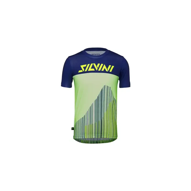 Silvini Denni detský dres krátky rukáv Blue Green vel. 134-140 68682080