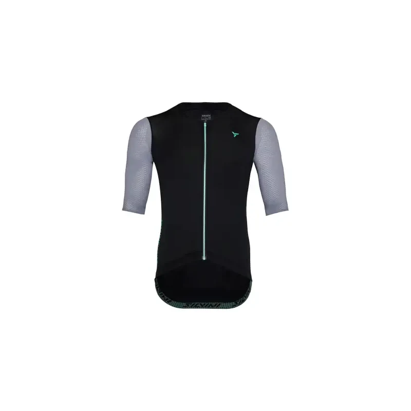 Silvini Auronzo pánsky dres krátky rukáv Black/Ocean vel. M 68682085