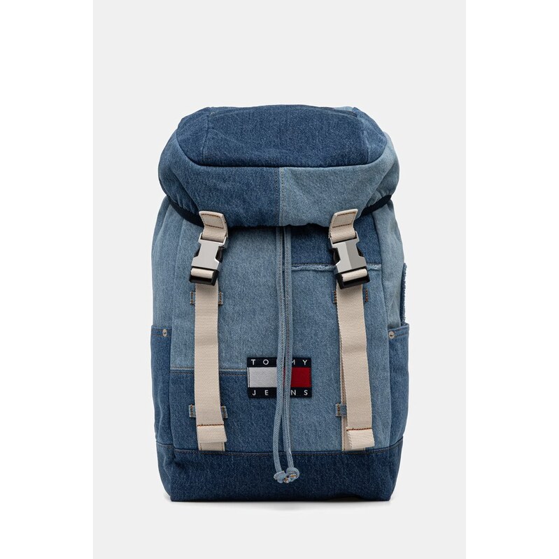 Tommy Jeans dámsky cestovný ruksak do kabíny rifľový 68682241
