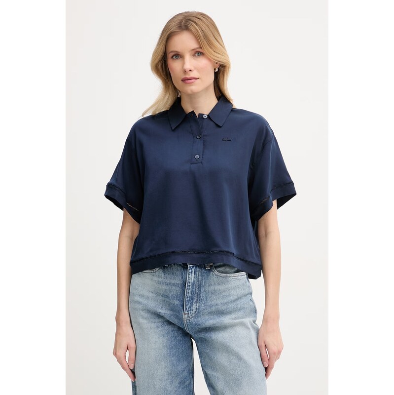 E-shop Lacoste polo tričko dámske s lyocellom