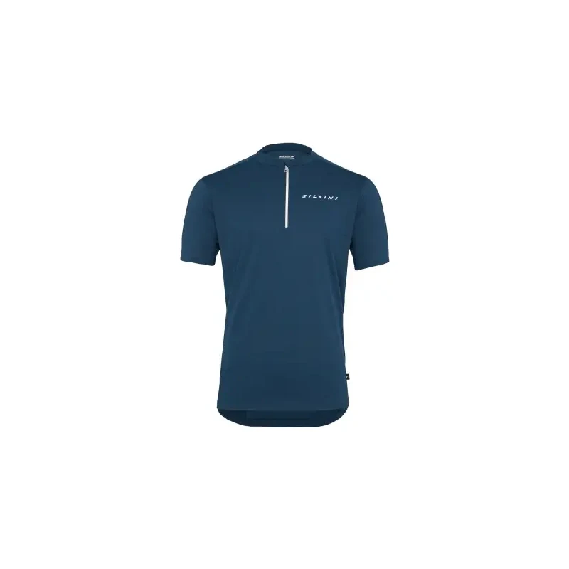 Silvini Naturno pánsky dres krátky rukáv Navy/Black vel. L 68683216