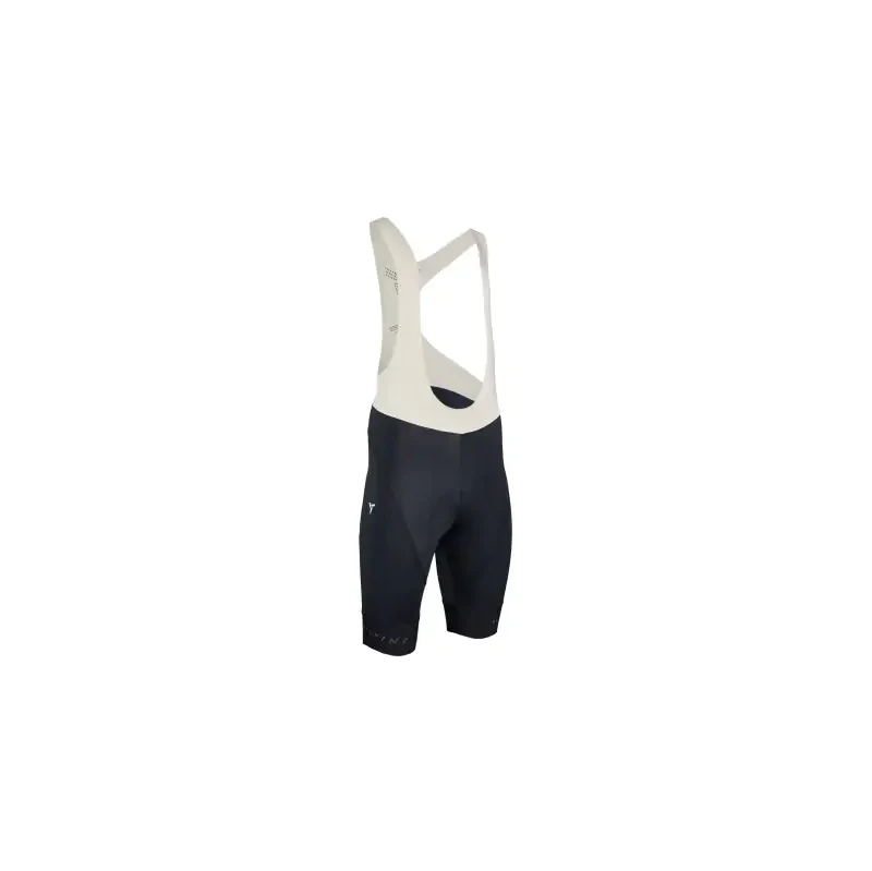 Silvini Suelo Bib pánske kraťasy s trakmi Black/Cream vel. M 68683217