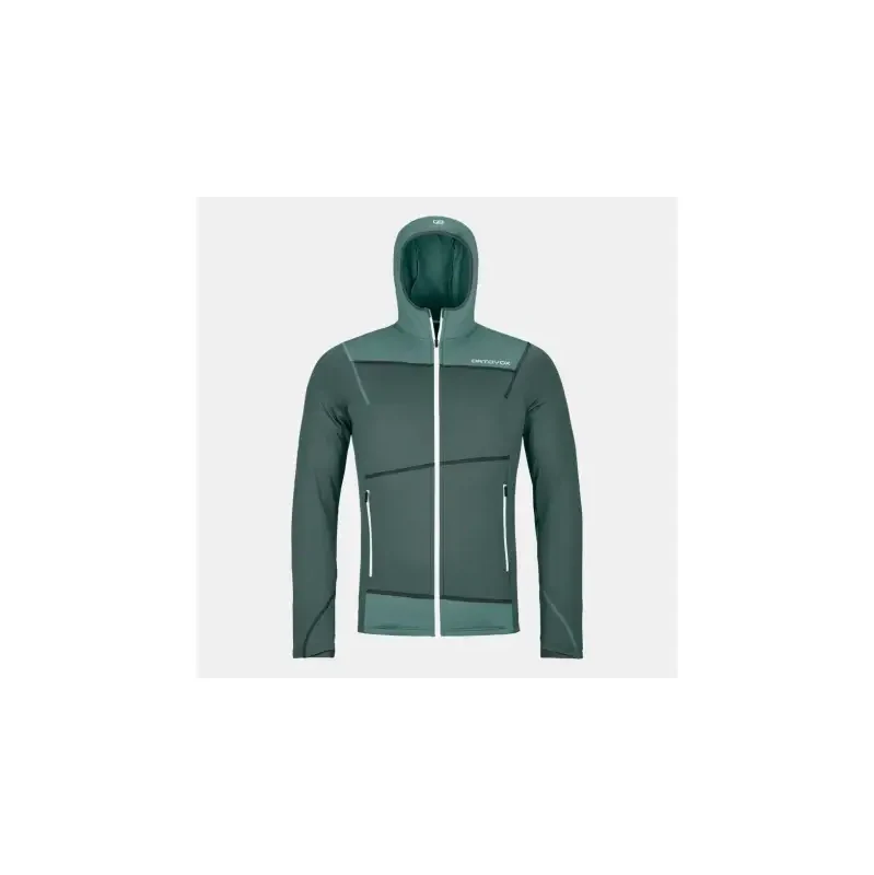 E-shop Ortovox Fleece Light Hoody pánska mikina Dark Arctic Grey vel. L
