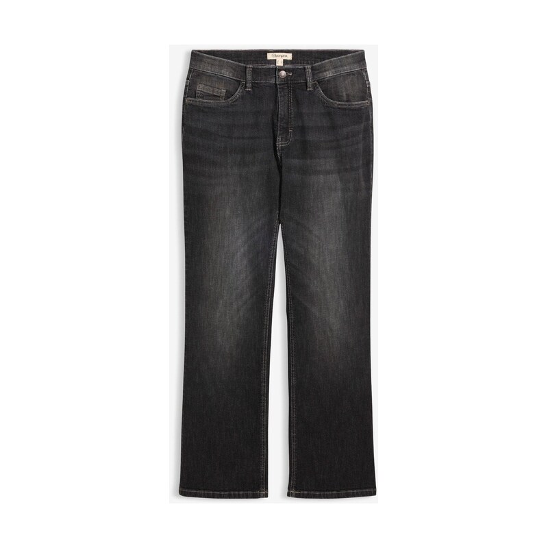 bonprix Džínsy, Regular Fit, rozšírené, farba čierna 67426598