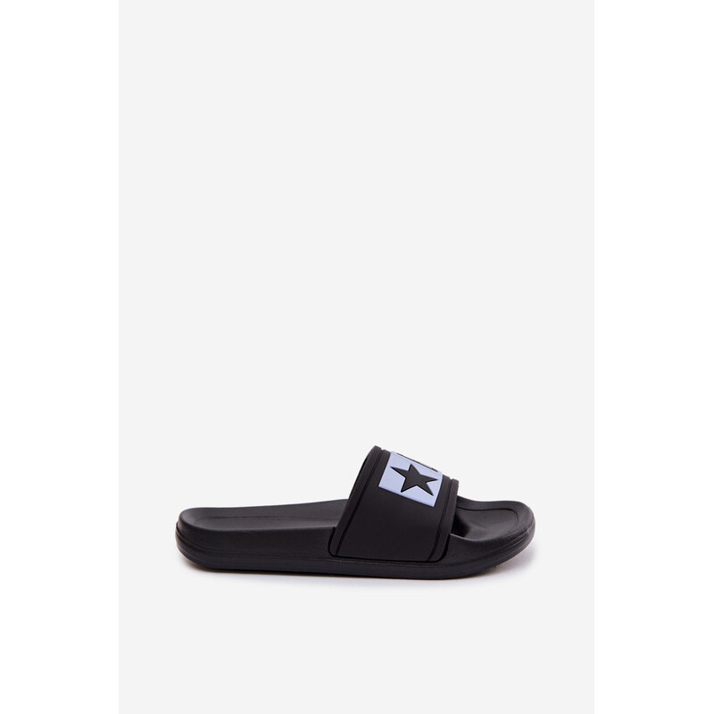 E-shop Big Star Shoes Dětské pantofle Big Star TT374A003 Černomodré