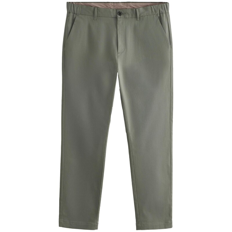 Next Chino nohavice olivová 68687124