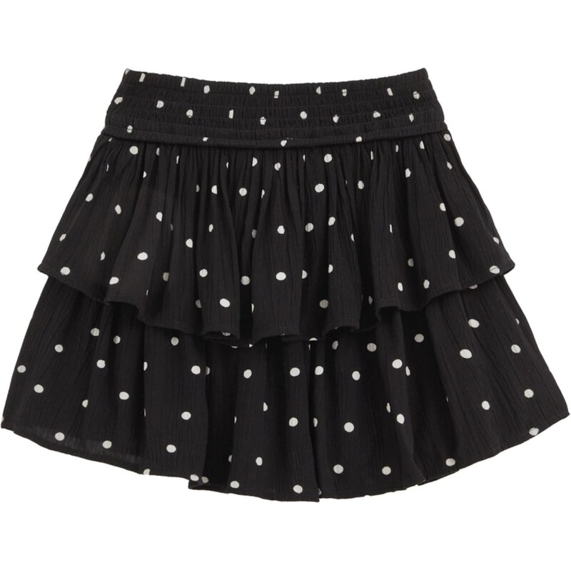 WE Fashion Sukňa čierna / biela 68689756