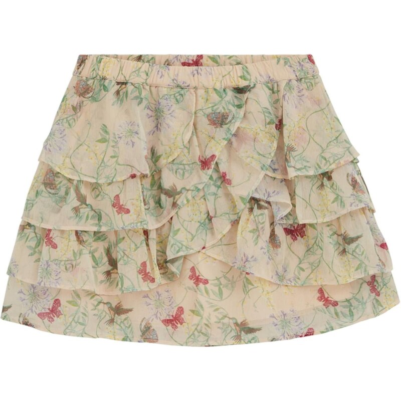 WE Fashion Sukňa pastelovo žltá / svetlozelená / svetlofialová / 68689784