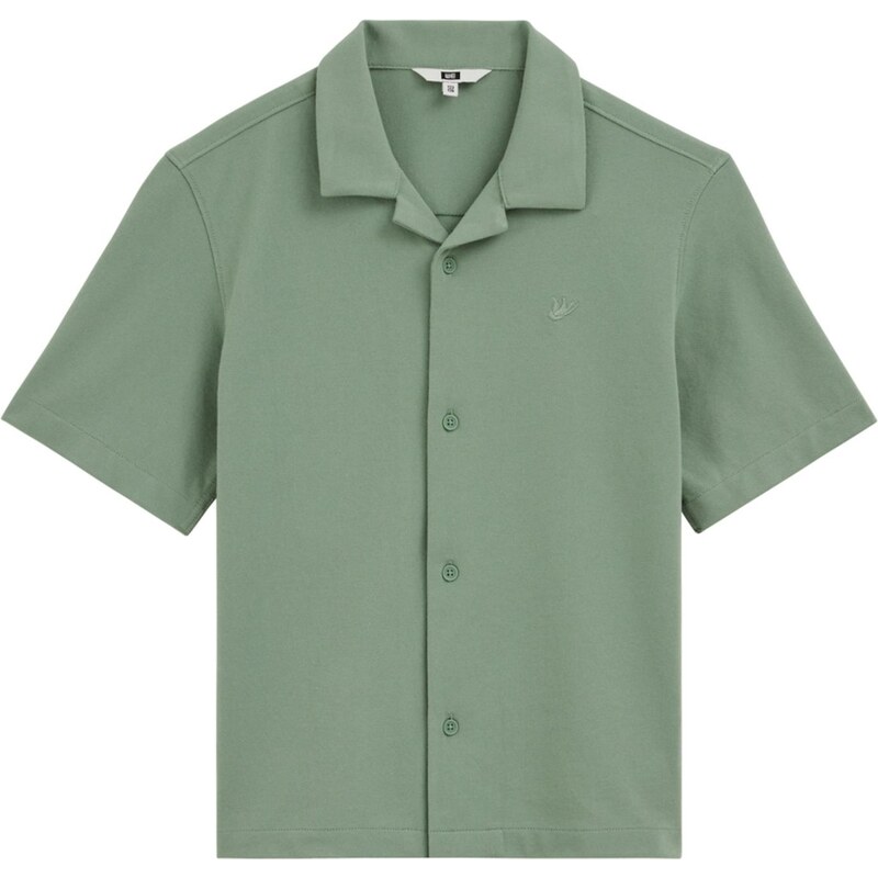 E-shop WE Fashion Košeľa pastelovo zelená