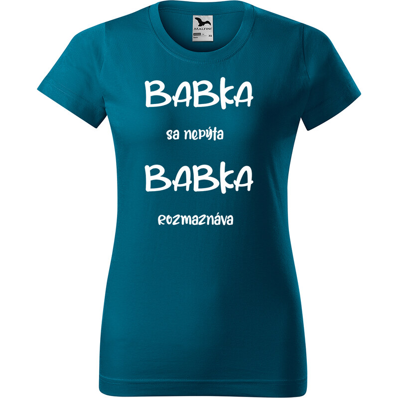 Handel Tričko - Babka sa nepýta babka rozmaznáva 68691195