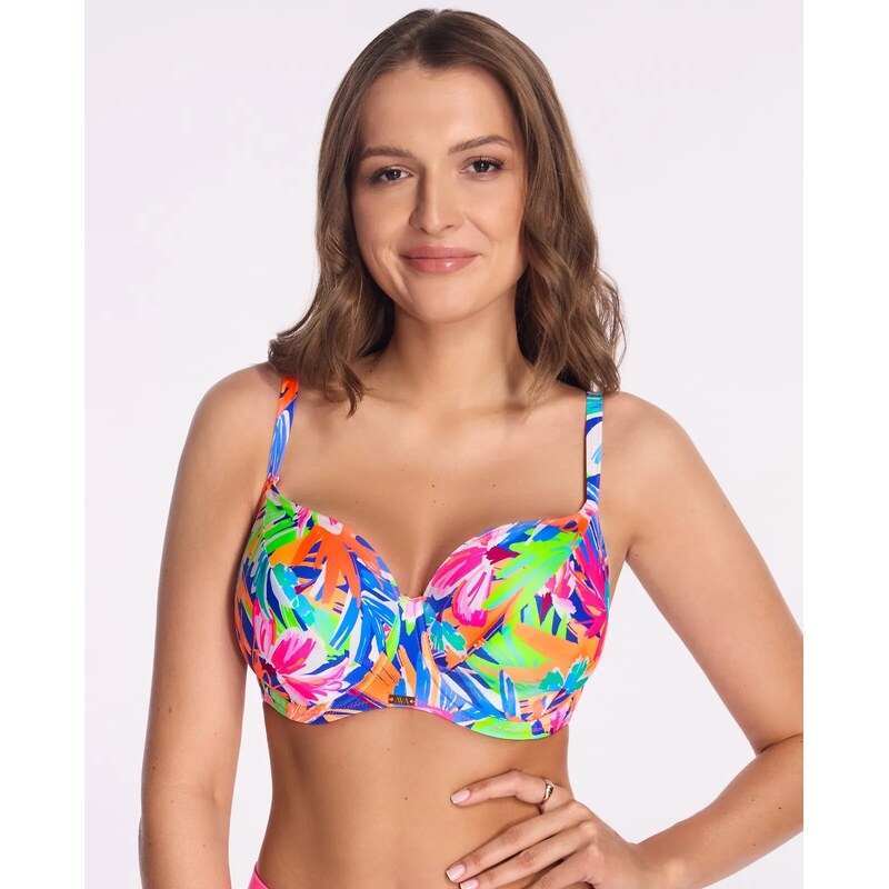 Mäkká plavecká podprsenka Ava SK 243 Tropical Splash 68692365