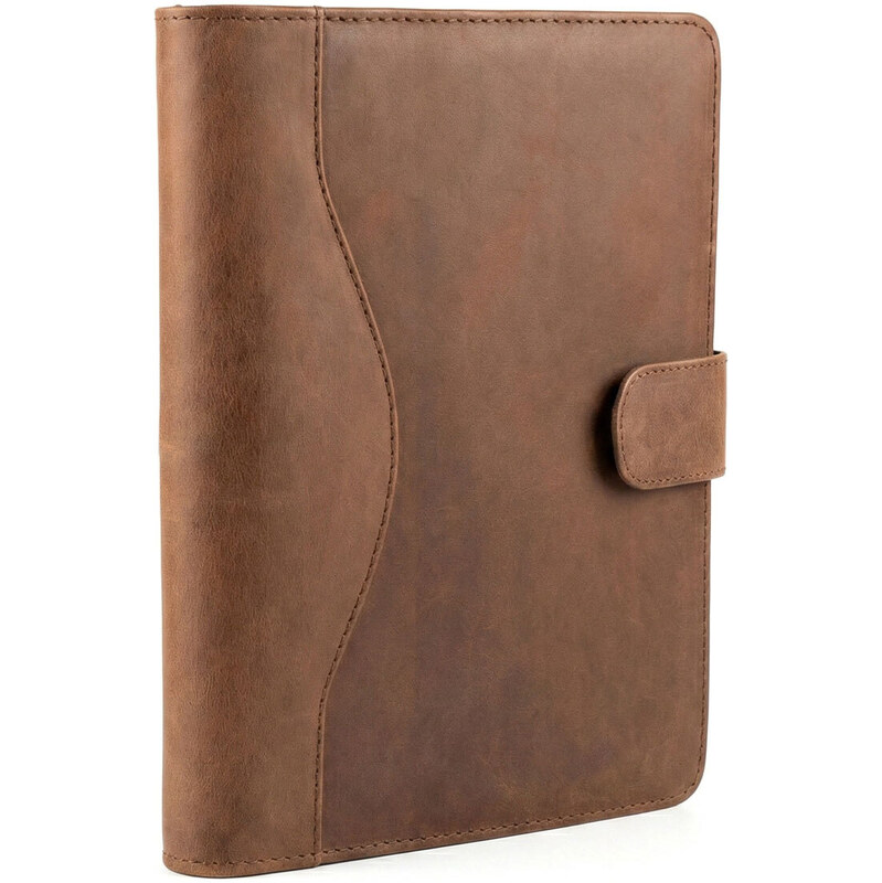 Glara leather Kožené puzdro na zápisník A5 – Good Old Times 68692546