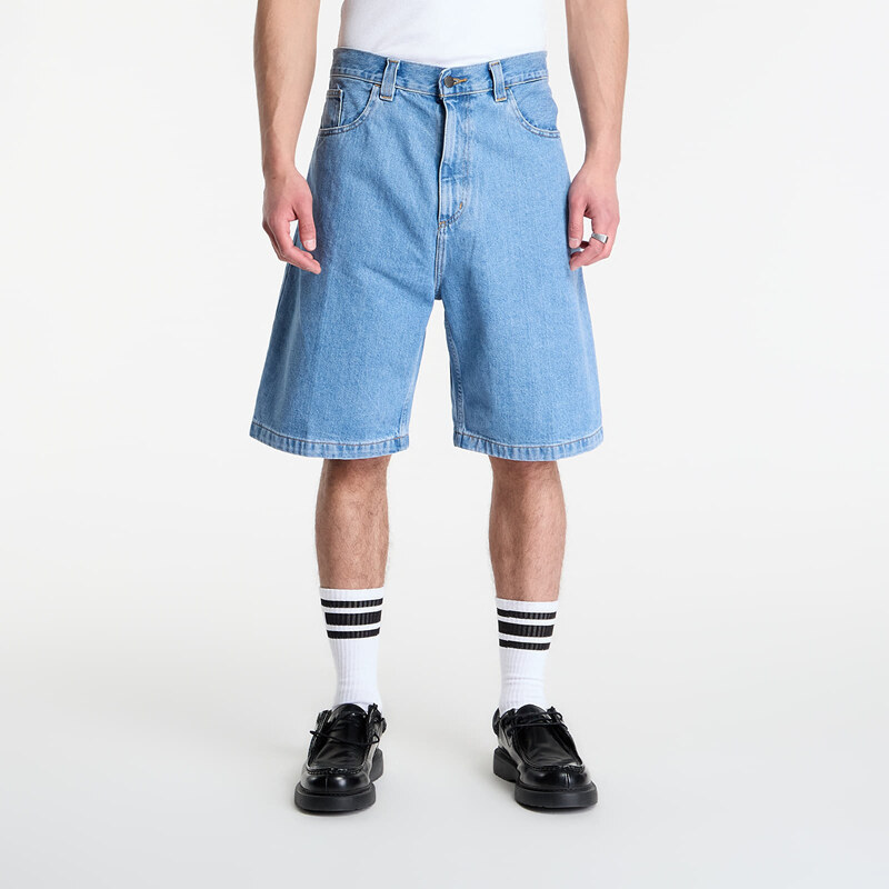 Šortky Carhartt WIP Brandon Short Blue S 68693639