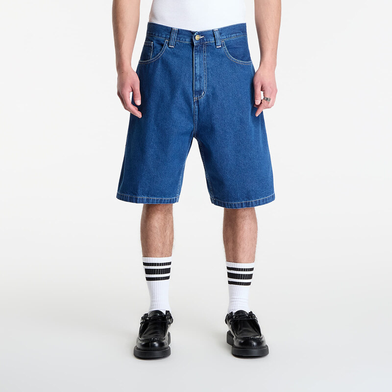 Šortky Carhartt WIP Brandon Short Blue L 68693653