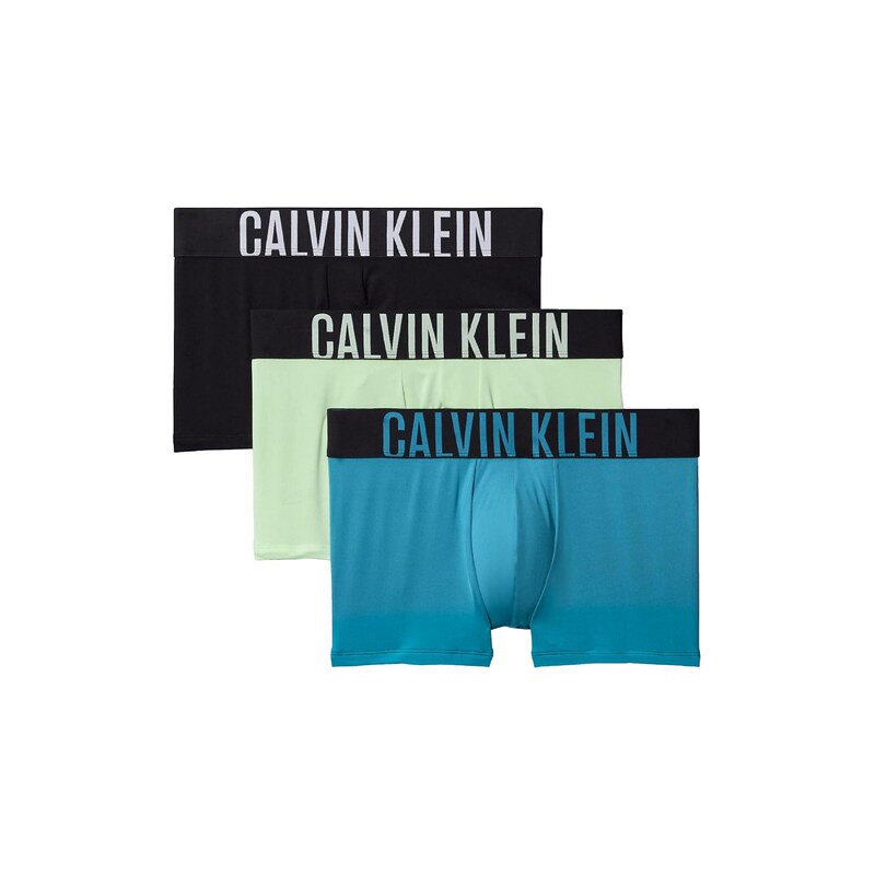 Calvin Klein Underwear Boxerky Intense Power modrá / zelená / čierna / 66052498