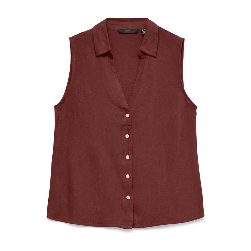 VERO MODA Blúzka VMMymilo karmínovo červená 68701795
