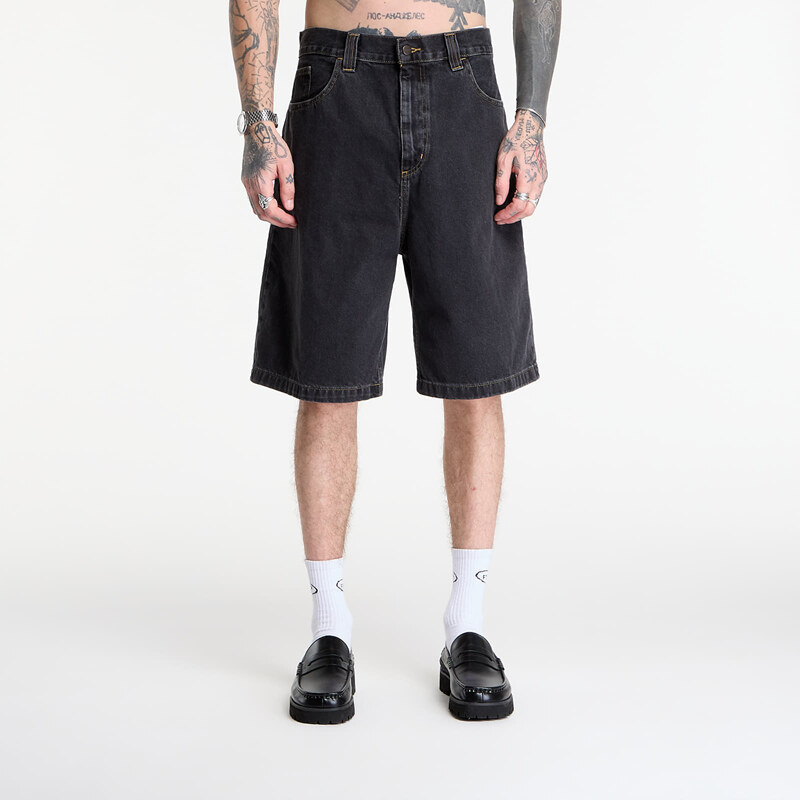Šortky Carhartt WIP Brandon Short Black XXL 68706502