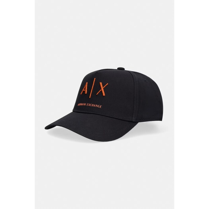 Armani Exchange bejzbalová čiapka pánska bavlnená 68702812