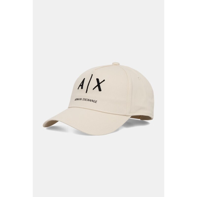 Armani Exchange bejzbalová čiapka pánska bavlnená 68702813