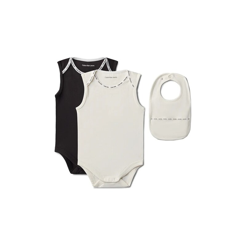 E-shop Calvin Klein Jeans body dojčenské bavlnené 2-pak