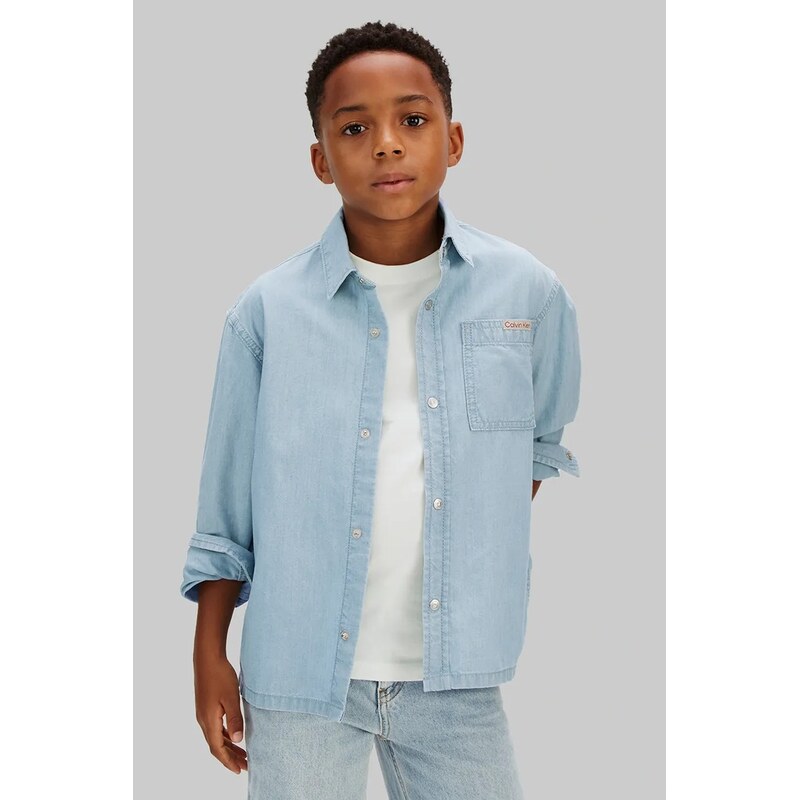 Calvin Klein Jeans košeľa detská bavlnená 68707451