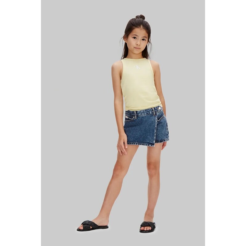 Calvin Klein Jeans culottes detské rifľové 68707460