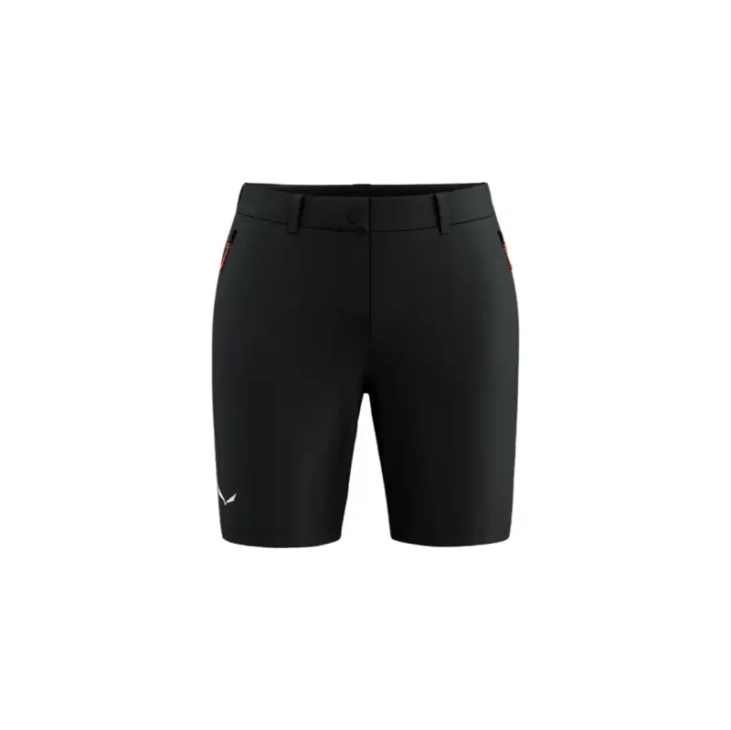 E-shop Salewa Puez Talvena Durastretch dámske kraťasy Black Out vel. 44
