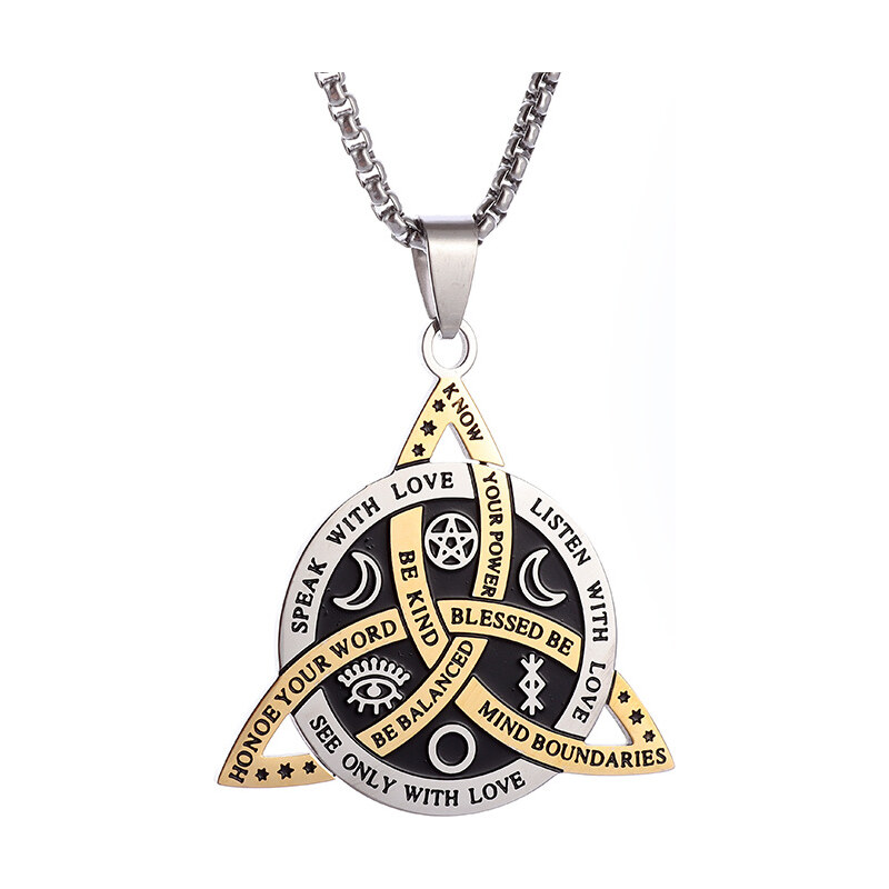 E-shop Impress Jewelry Prívesok z chirurgickej ocele Sigil vnútornej