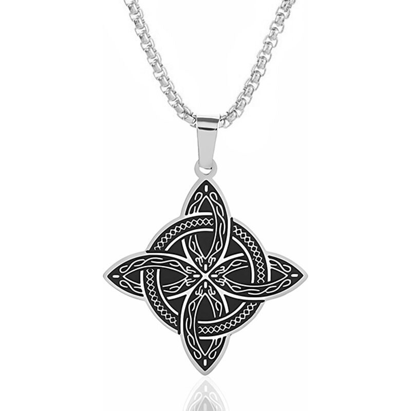 Impress Jewelry Prívesok z chirurgickej ocele Keltský uzol štyroch 68791370