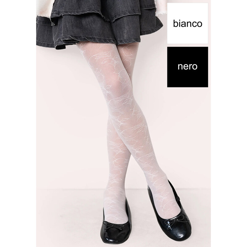KNITTEX Pančuchové nohavice Lorena20 bianco 116-122 68712878