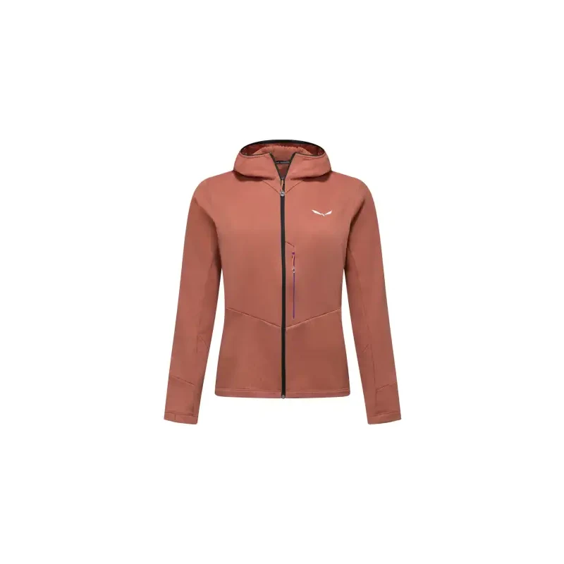 E-shop Salewa Pedroc 3 Hooded dámska mikina Etruscan Red vel. 42/36/S