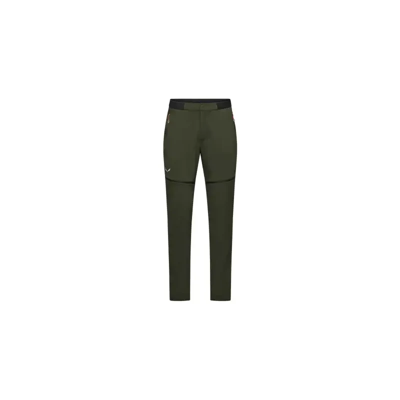 E-shop Salewa Pedroc 3 Durastretch 2v1 pánske nohavice Dark Olive vel.