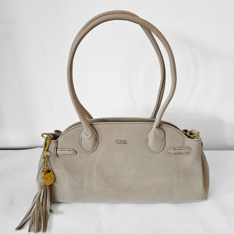 E-shop Coveri Collection Béžová kabelka na rameno COVERI